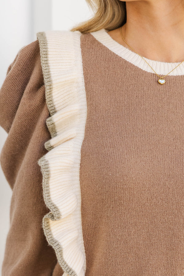 Forever My Favorite Brown Sweater