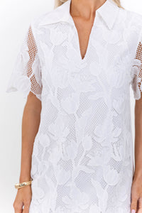 Made For Everyday Moments White Lace Dress