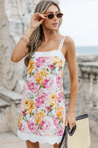Fate: Feels Like A Fresh Start Cream Floral Dress
