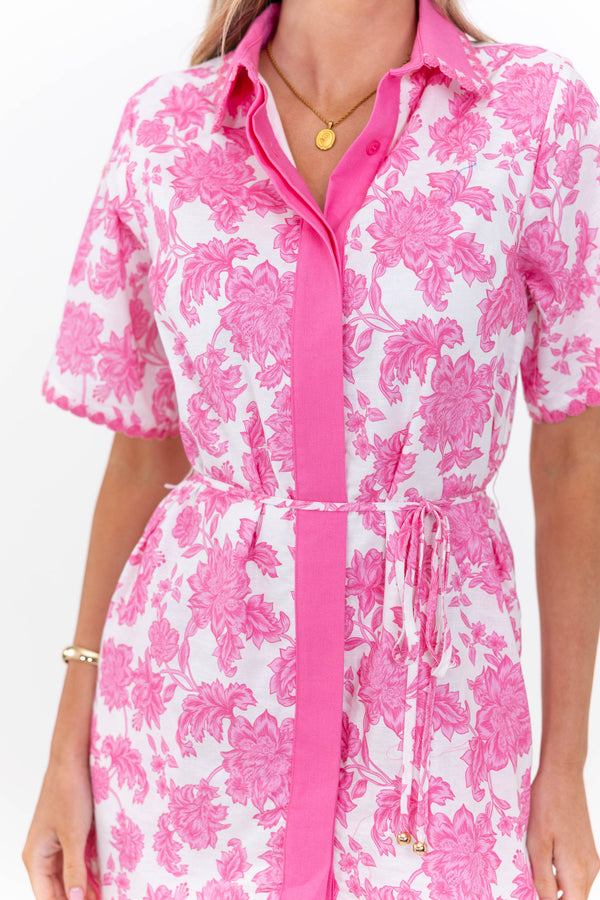 This One’s A Staple Pink Floral Dress