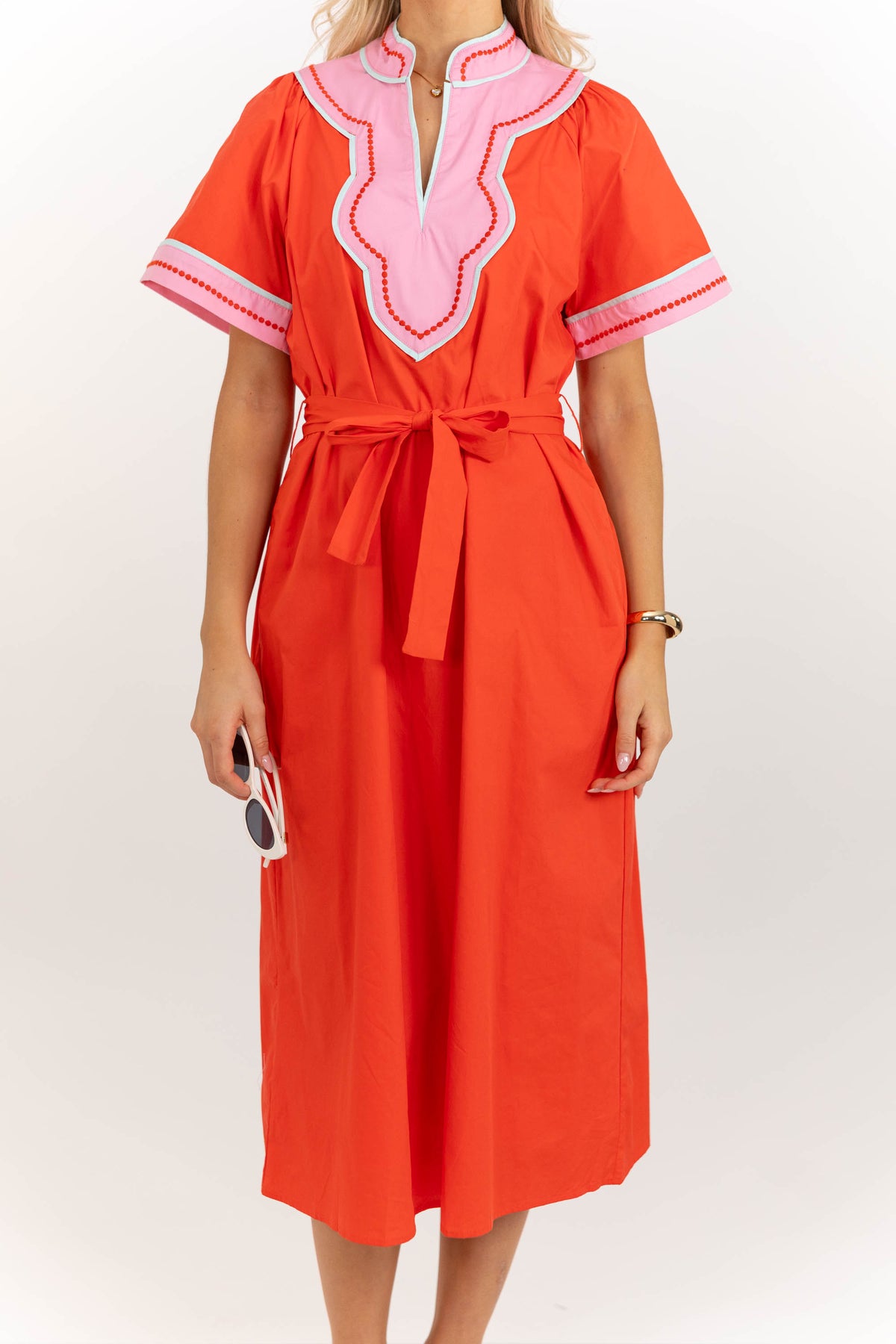 THML: Sweet And Simply Styled Red Midi Dress Shop the Mint THML: Sweet And Simply Styled Red Midi Dress Shop the Mint