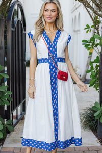 Made To Love White Midi Dress