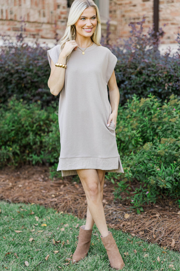 Sweet Serendipity Brown Dress