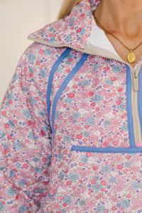 Always Direct Pink Ditsy Floral Pullover