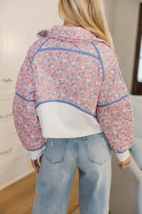 Always Direct Pink Ditsy Floral Pullover