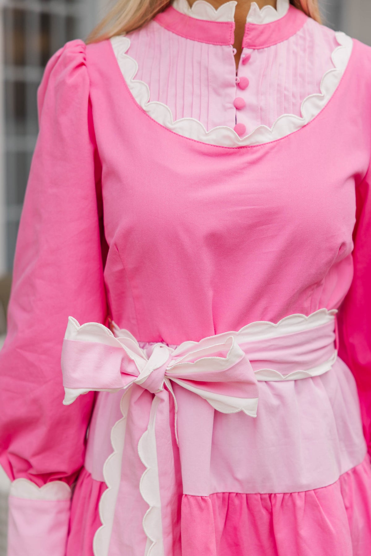 Love You More Pink Colorblock Dress – Shop the Mint