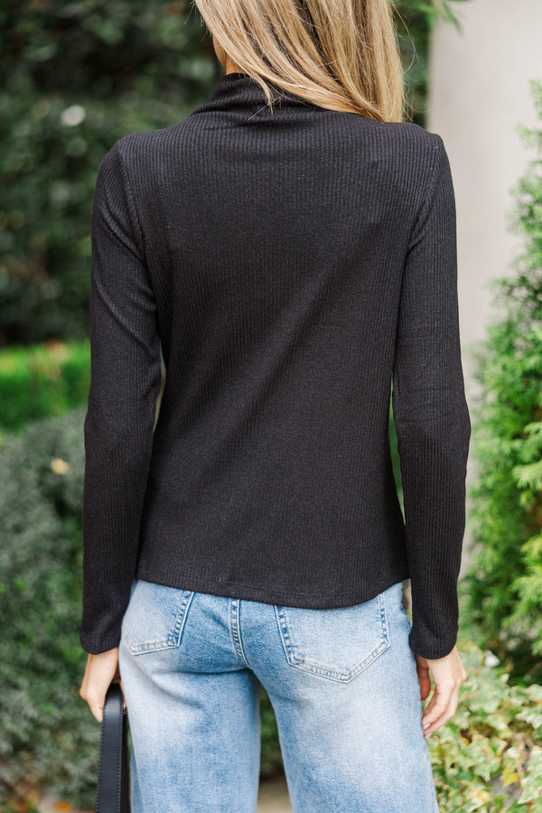 Simple Moments Black Sweater