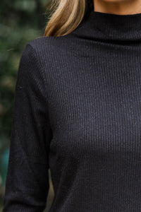 Simple Moments Black Sweater