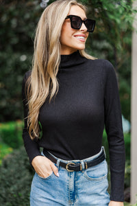 Simple Moments Black Sweater