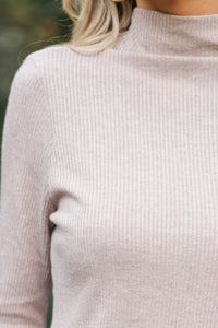 Simple Moments Mocha Brown Sweater