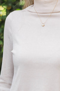 Simple Moments Cream White Sweater