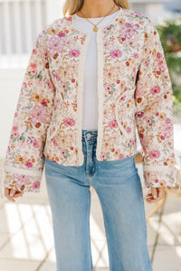Weekend Wonder Pink Floral Jacket
