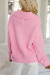 Sweet Horizon Pink Sweater