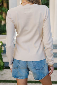 Dream Chaser Oatmeal Sweater