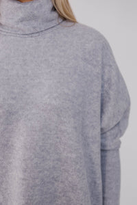 Essential Comfort Heather Gray Tunic