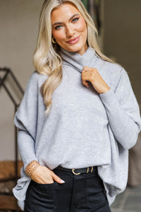 Essential Comfort Heather Gray Tunic