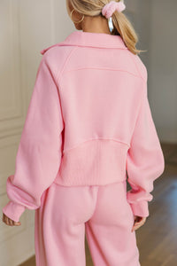 NURSING COLLECTION: Love in Every Layer Pink Pullover