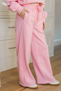 NURSING COLLECTION: Love In Every Layer Pink Sweatpants
