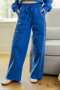 NURSING COLLECTION: Love In Every Layer Blue Sweatpants