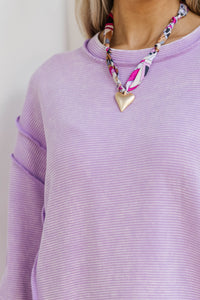 Effortless Edit Lavender Tunic