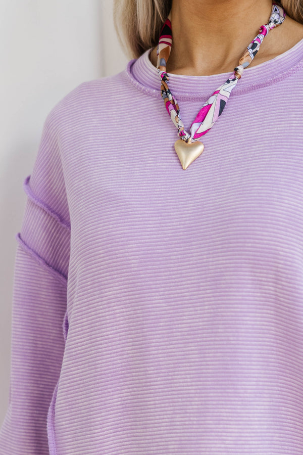 Effortless Edit Lavender Tunic
