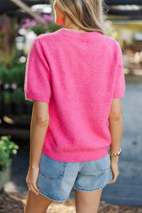 Under The Sky Pink Sweater