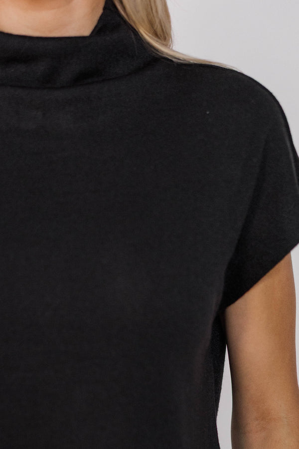 Sweet Like Honey Black Blouse