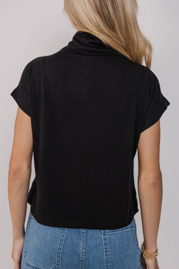 Sweet Like Honey Black Blouse