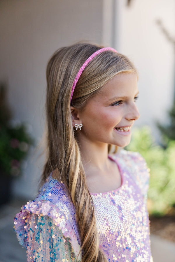 Girls: My Perfect Piece Pink Sparkle Headband