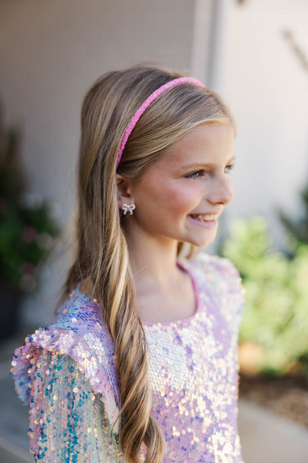 Girls: My Perfect Piece Pink Sparkle Headband