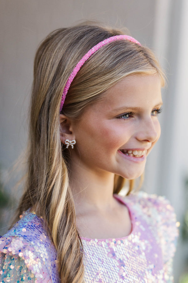 Girls: My Perfect Piece Pink Sparkle Headband