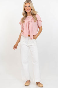 Sweet Starlight Pink Sweater