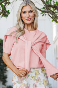 Sweet Starlight Pink Sweater