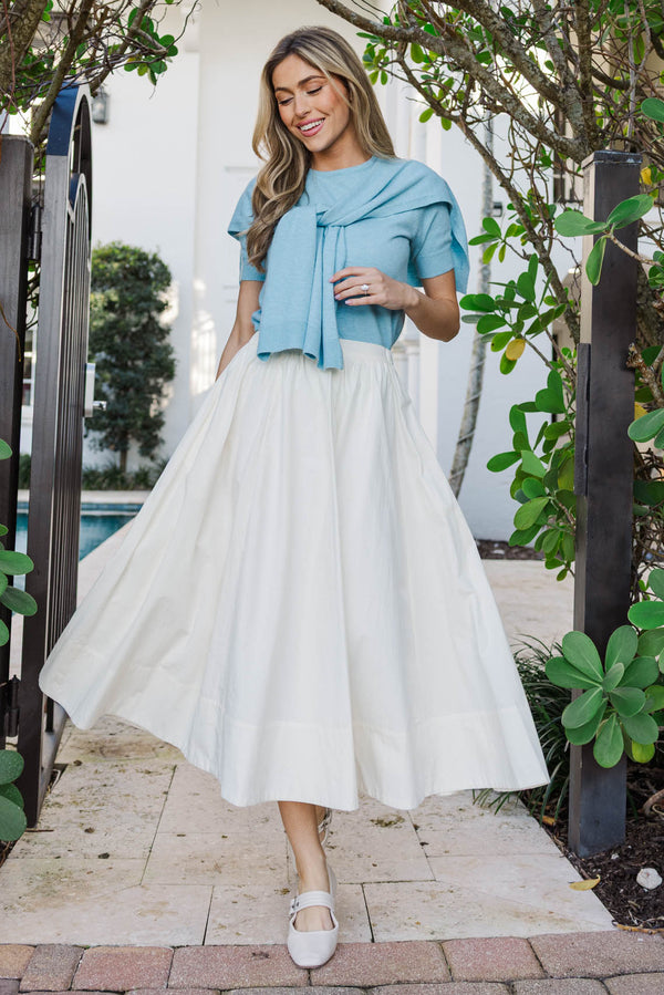 Sweet Starlight Blue Sweater