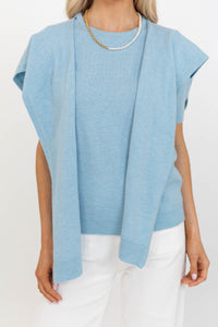 Sweet Starlight Blue Sweater