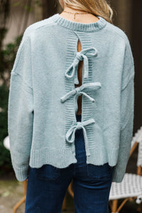 Pure Comfort Light Blue Sweater