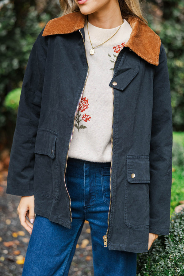 The Natural Influence Navy Jacket