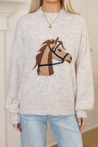 The It Moment Cream Sweater