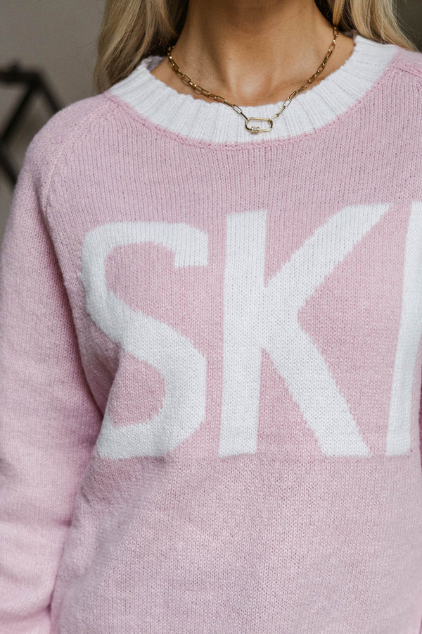 Simple Intentions Pink Sweater