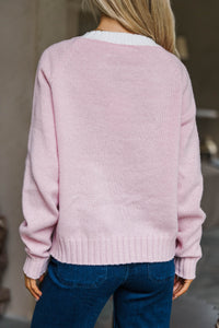 Simple Intentions Pink Sweater