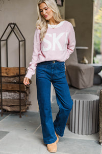 Simple Intentions Pink Sweater
