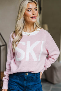 Simple Intentions Pink Sweater