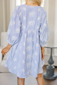 NURSING COLLECTION: Through The Years Navy Striped Babydoll Dress