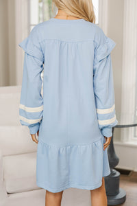 NURSING COLLECTION: Simple Joys Light Blue Dress