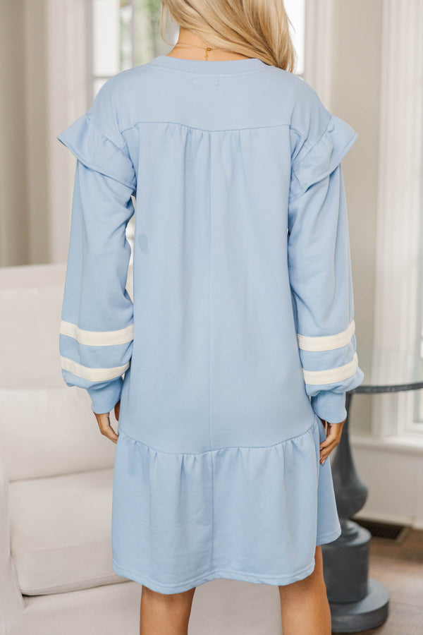NURSING COLLECTION: Simple Joys Light Blue Dress, Large - The Mint Julep Boutique NURSING COLLECTION: Simple Joys Light Blue Dress, Large - The Mint Julep Boutique
