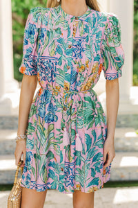 Everyday Lovely Pink Floral Dress