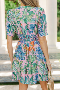 Everyday Lovely Pink Floral Dress