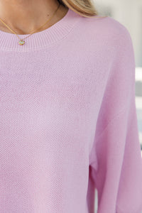 Breezy Belle Pink Sweater