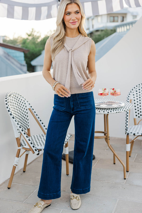 Fresh Outlook Oatmeal Sweater