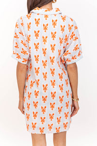 The Prettiest Days White Lobster Babydoll Dress